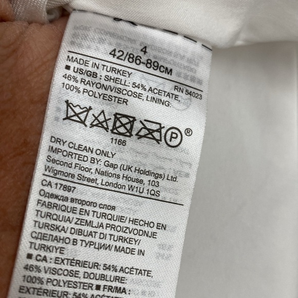 Banana Republic One Shoulder Assymetrical Dress womens 8 Lined Lagenlook Spring - Picture 14 of 15